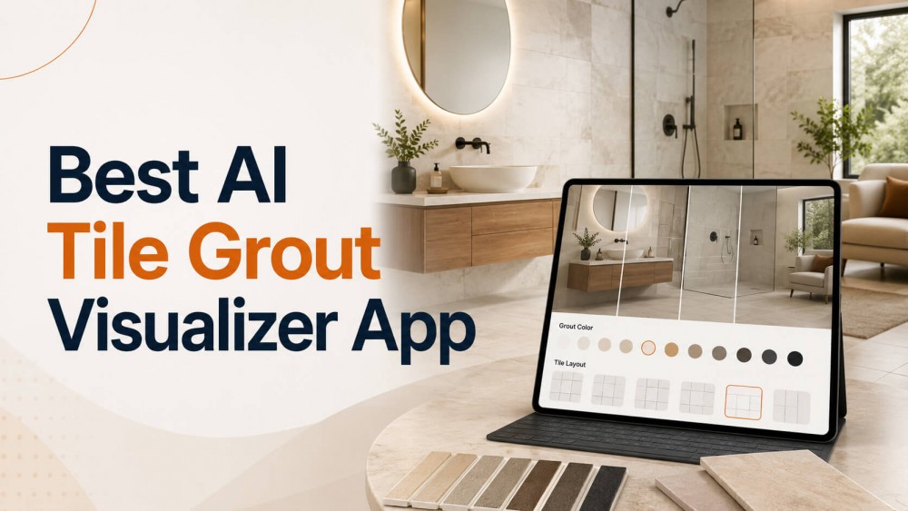 Pinakamahusay na Ai Tile Grout Visualizer App
