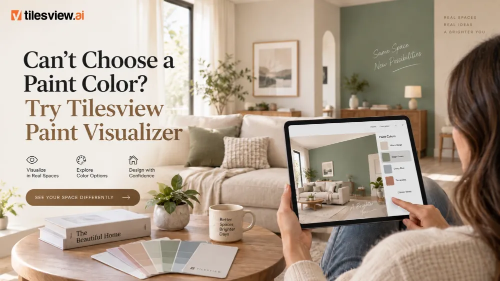 Hindi Makapili ng Kulay ng Pintura? Subukan ang Tilesview Paint Visualizer